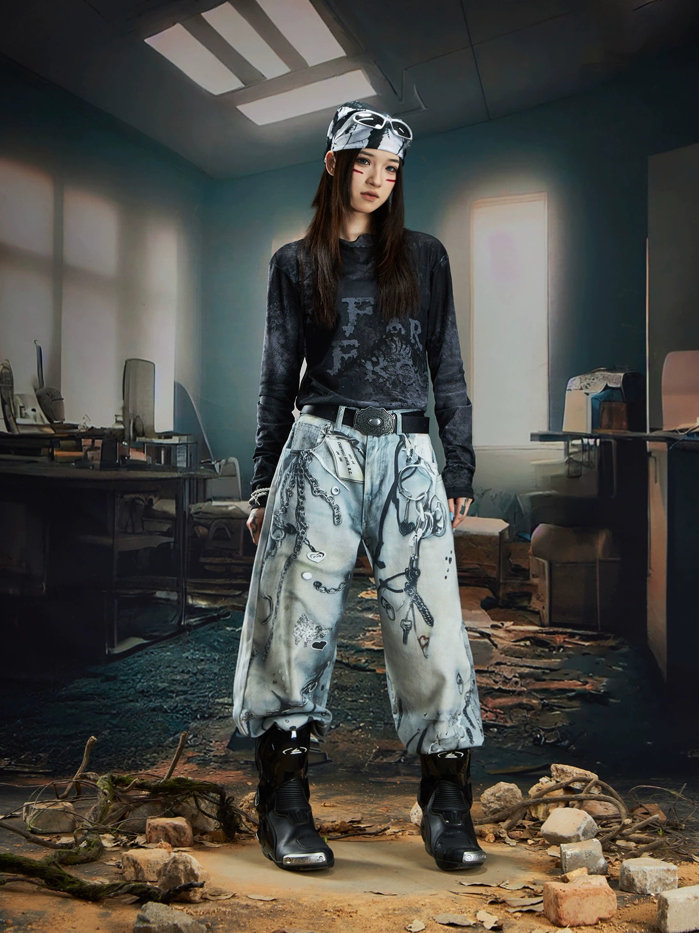 3D Print Denim Jeans WN20555