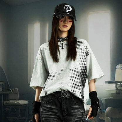 Heavyweight Print Pure Cotton Short Sleeve T-Shirt WN20551