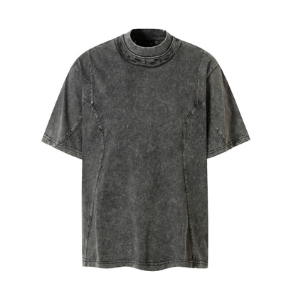 Studs Washed Short Sleeve T-Shirt WN26765