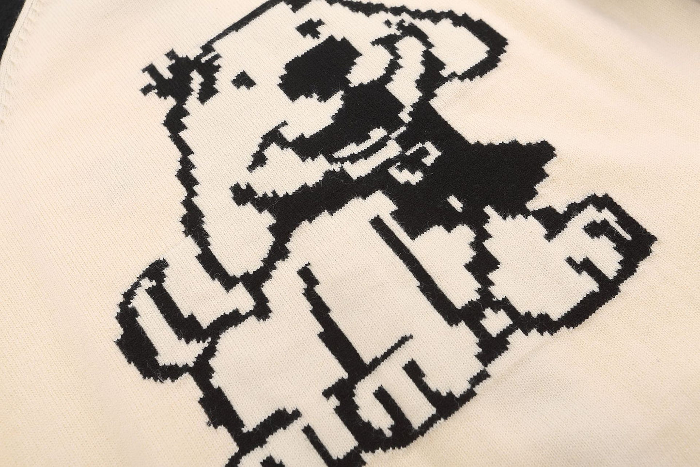 Colorblock Raglan Zipper Knit Cardigan WN11225