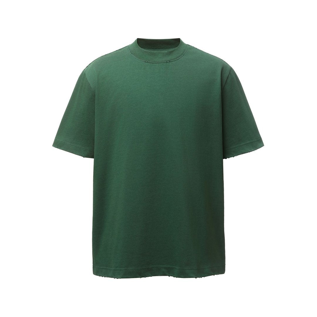 Heavyweight Washed Damage Short Sleeve T-Shirt WN25987