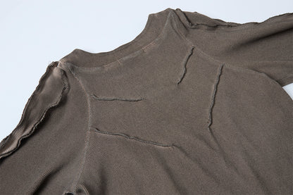 Graphic Design Futuristic Seam T-shirt WN23041