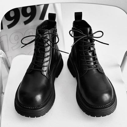 Platform Lace-Up Boots WN24535