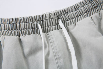 Drawstring Side Stripe Half Pants WN26795
