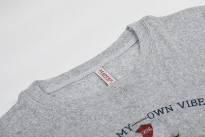 Letter Graphic Long Sleeve T-Shirt WN27981