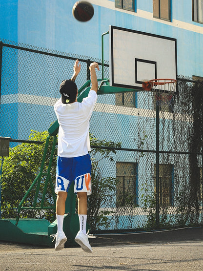 Print Quick-Dry Basketball Half Pants WN17785
