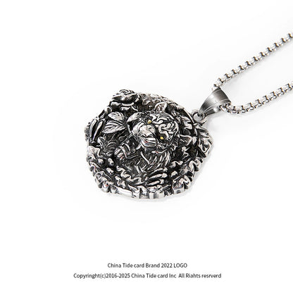 Tiger Design Necklace WN10467