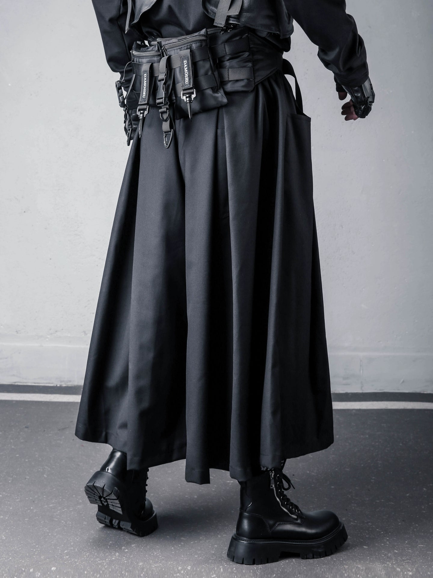 A-Line Cropped Wide Leg Pants WN22445