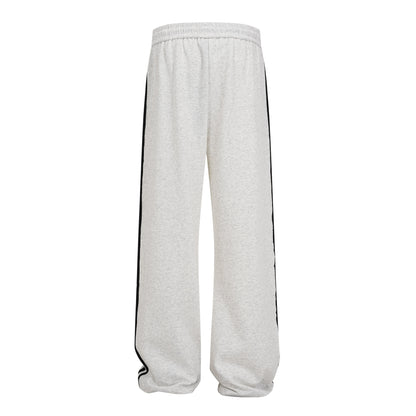 Side Three Bar Stripe Sporty Sweatpants WN11255