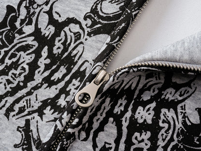 Dirty Dye Cross Heavyweight Pullover Hoodie WN23066