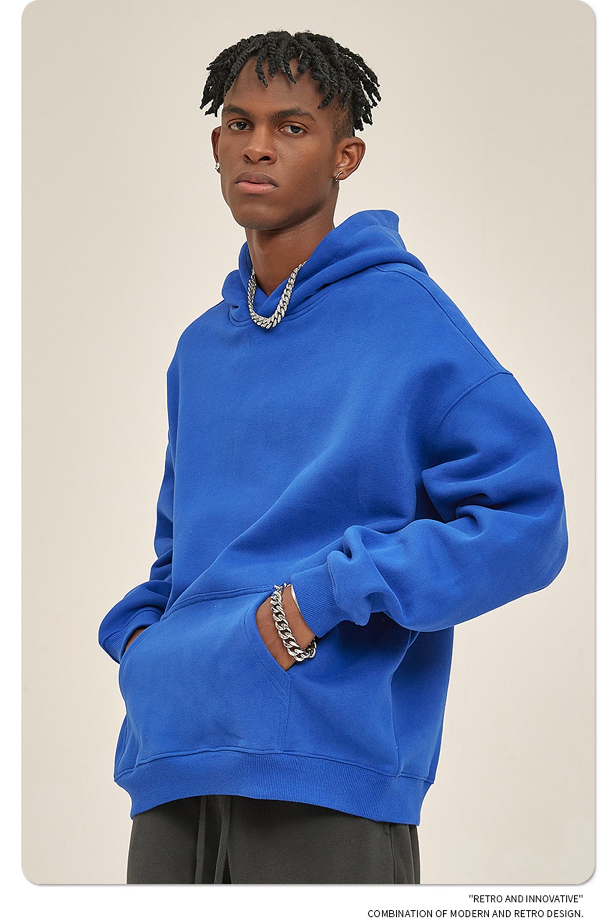 Oversize Heavyweight Hoodie & Heavyweight Sweatpants Setup WN6638-K