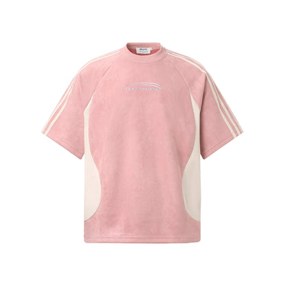 Sporty Stripe Raglan Short Sleeve T-Shirt WN25567