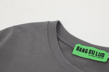 Graphic Print Oversize Short Sleeve T-Shirt WN16203