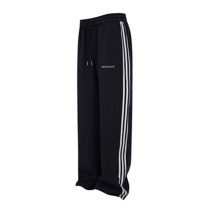 Side Three Bar Stripe Sporty Sweatpants WN11255