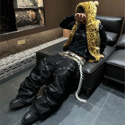 Spiked Bone Pants Chain WN27385