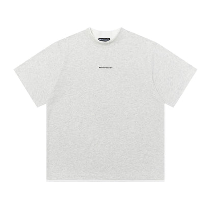 Letter Print Oversize Short Sleeve T-Shirt WN26898