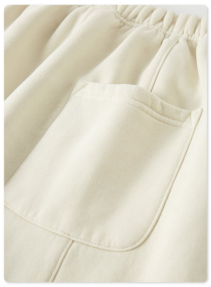 Wide-leg Washed Sweatpants WN6462