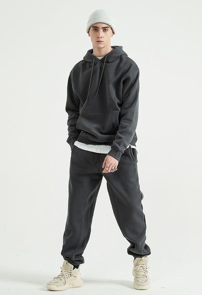 Fleece Linning Oversize Hoodie & Fleece Linning Sweatpants WN9945-K