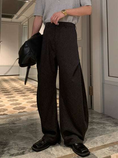 Thin Linen Wide Leg Straight Pants WN20463