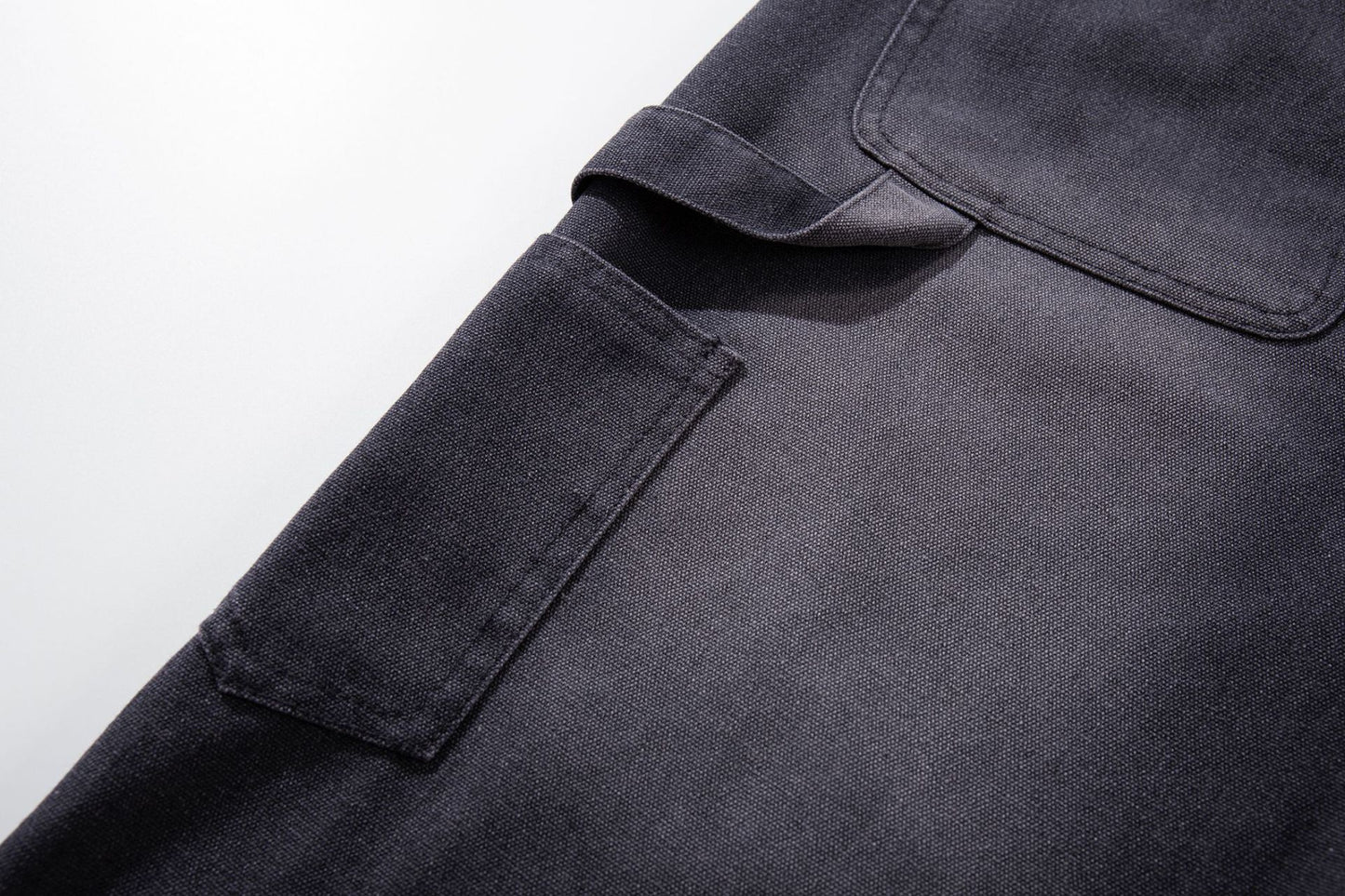 Denim Graffiti Damage Wide Leg Half Pants WN25658
