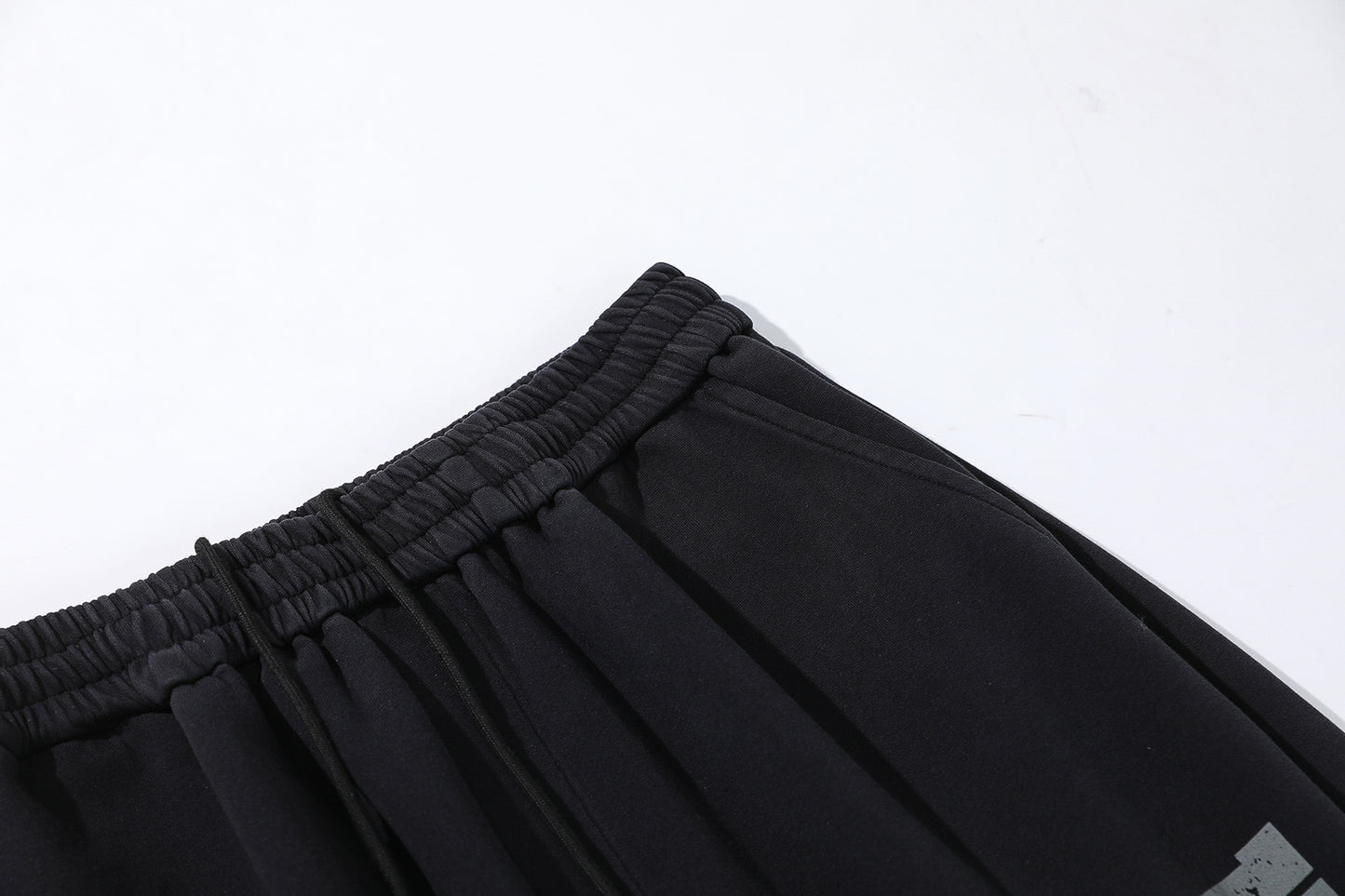 Wash Draped Wide Leg Sweatpants WN25844