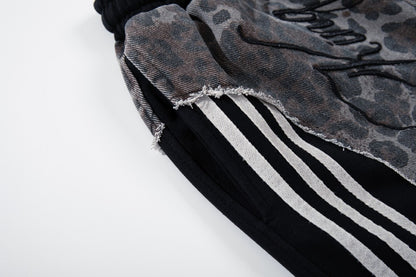 Leopard Embroidery Polo Shirt & Short Pants Setup WN27909