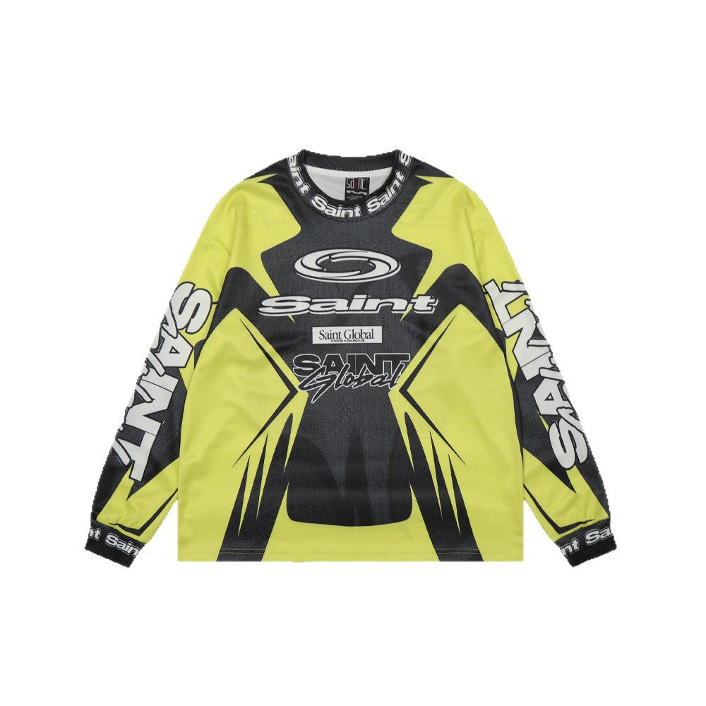 Sporty Graphic Long Sleeve T-Shirt WN26456