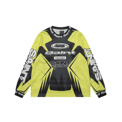 Sporty Graphic Long Sleeve T-Shirt WN26456