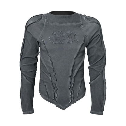 Graphic Design Futuristic Seam T-shirt WN23041