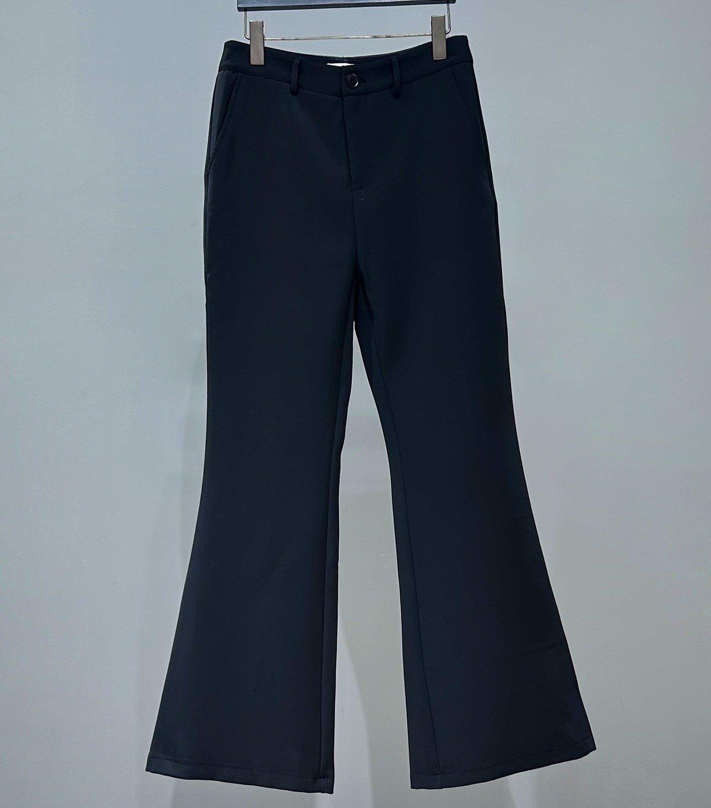 Patchwork Embroidery Tailored Jacket & Flare Trousers Setup WN23917
