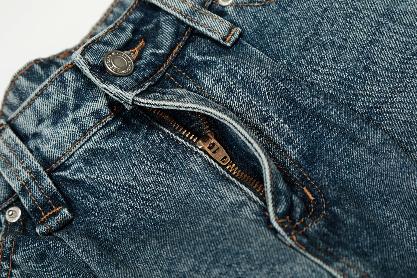 Washed Barrel Wide Leg Denim Jeans WN26108
