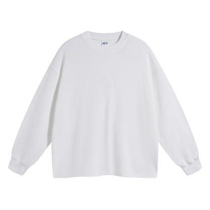 Oversize Waffle Long-sleeve T-shirt WN6601