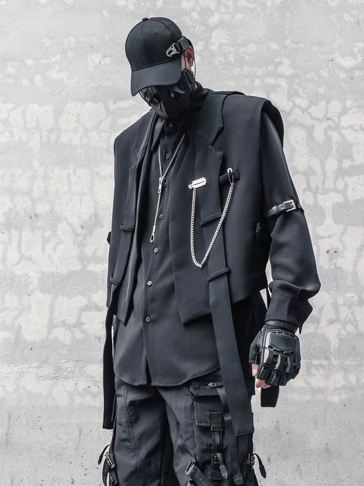 Strap Design Functional Vest WN22465