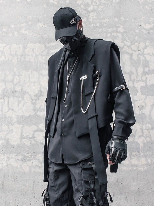 Strap Design Functional Vest WN22465