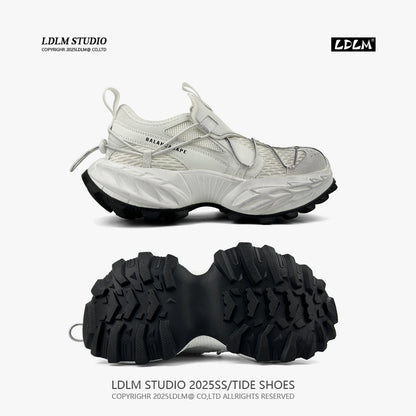 Mesh Thick Sole Sporty Sneakers WN21252