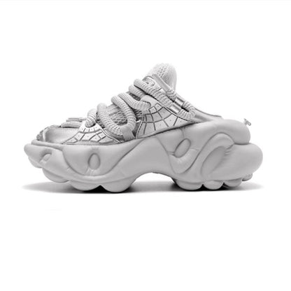 Closed Toe Chunky Sole Slip-On Shoes WN19193