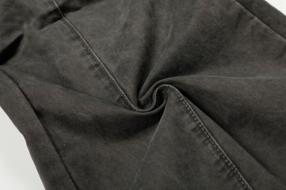 Multi Pocket Studs Wide Leg Cargo Pants WN26136