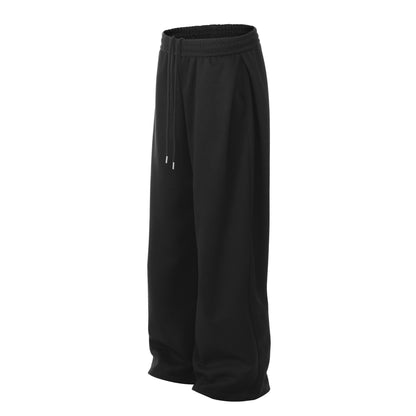 Deconstructed Sporty Wide Leg Pants WN26054