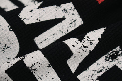 Cross Letter Print Short Sleeve T-Shirt WN26137