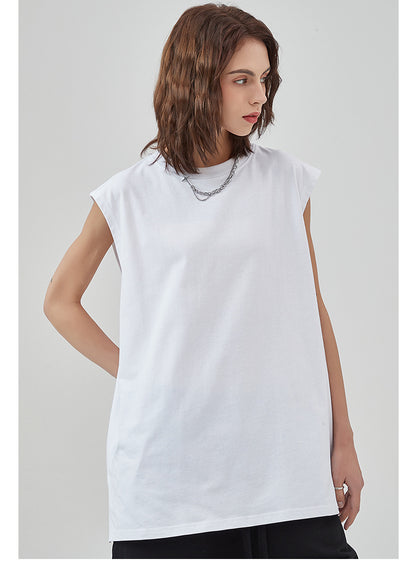 Oversize Sleeveless T-shirt WN6637