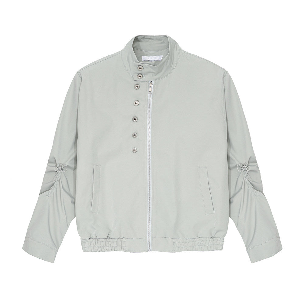 Button Standing-Collar Jacket WN25014