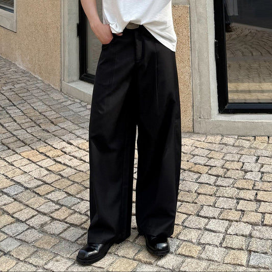 Pleats Wide Leg Trousers WN24954