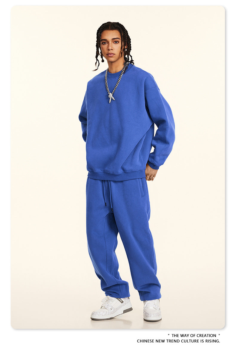 Fleece Lining Oversize Sweatshirt WN9928