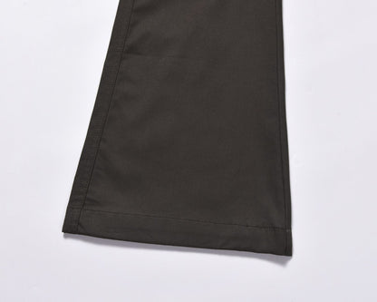 Zip Pocket Wide Leg Cargo Pants WN26021