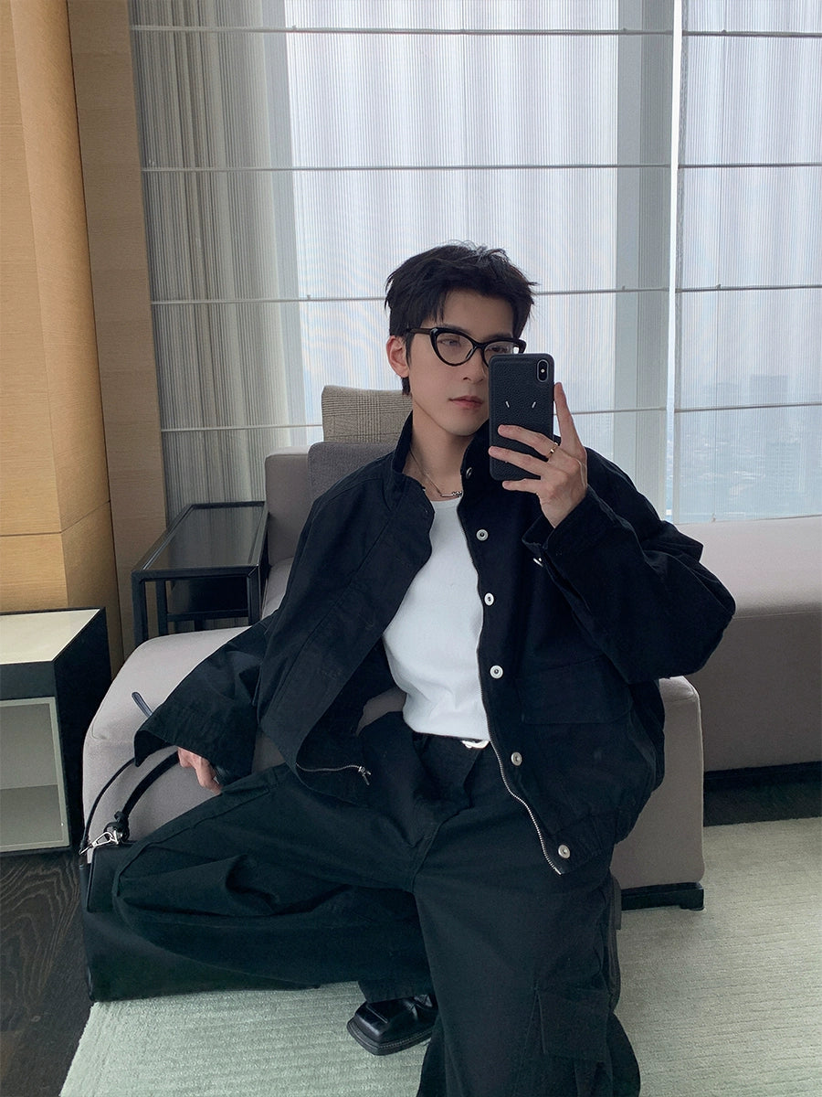 Oversize Denim Jacket & Cago Denim Jeans Setup WN20406