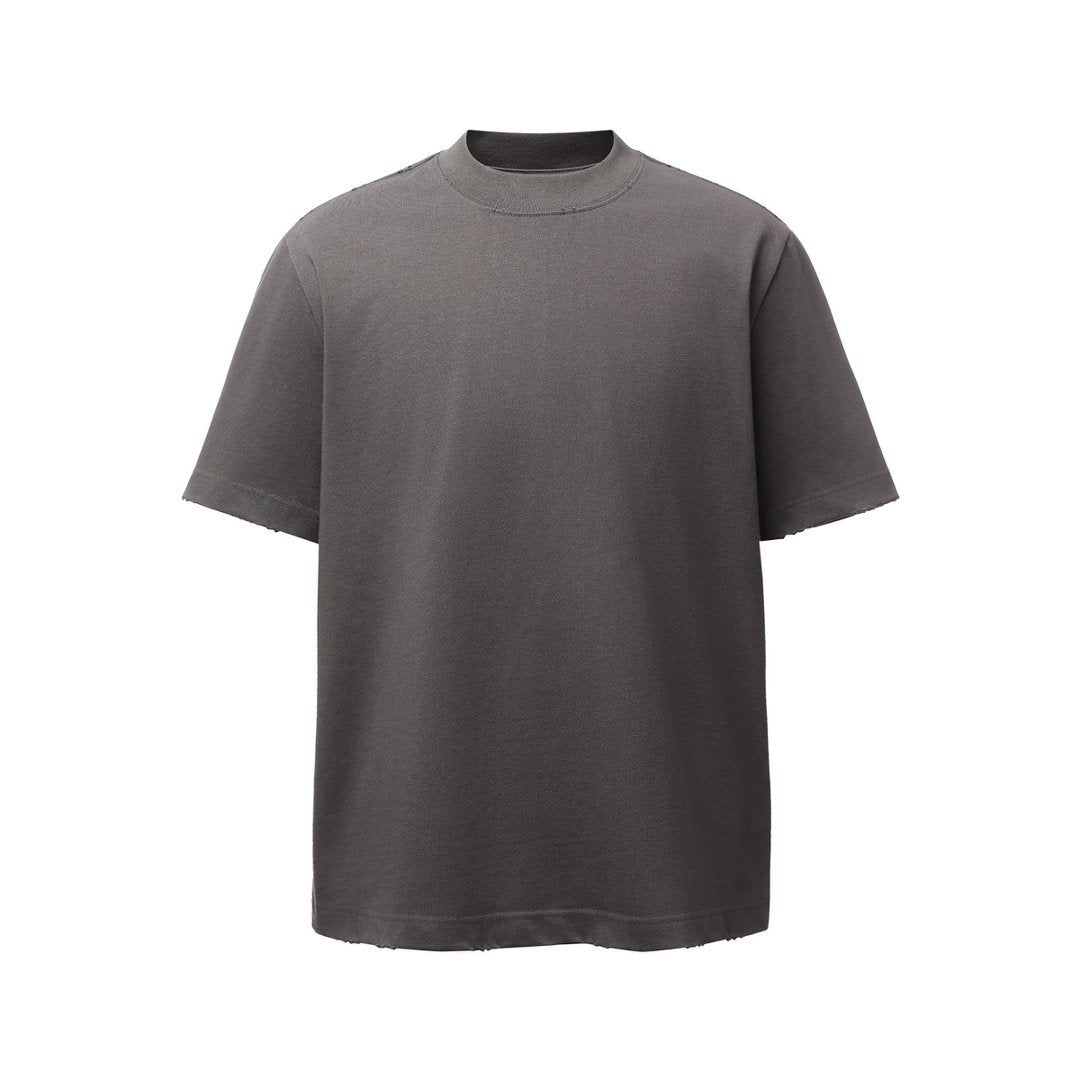 Heavyweight Washed Damage Short Sleeve T-Shirt WN25987