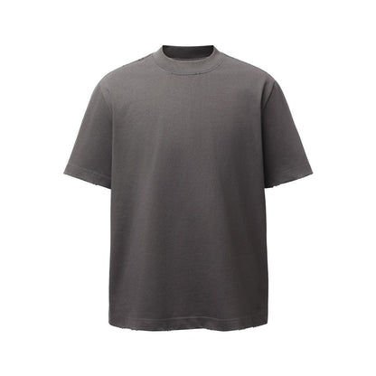 Heavyweight Washed Damage Short Sleeve T-Shirt WN25987