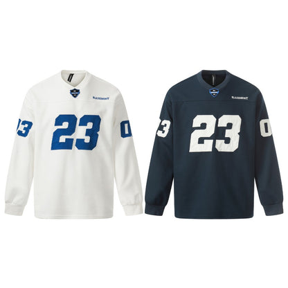 Number Graphic Long Sleeve T-Shirt WN28050