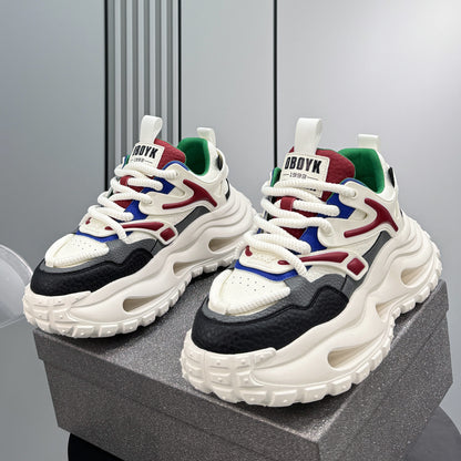 Platform Chunky Lace-Up Sneakers WN24820