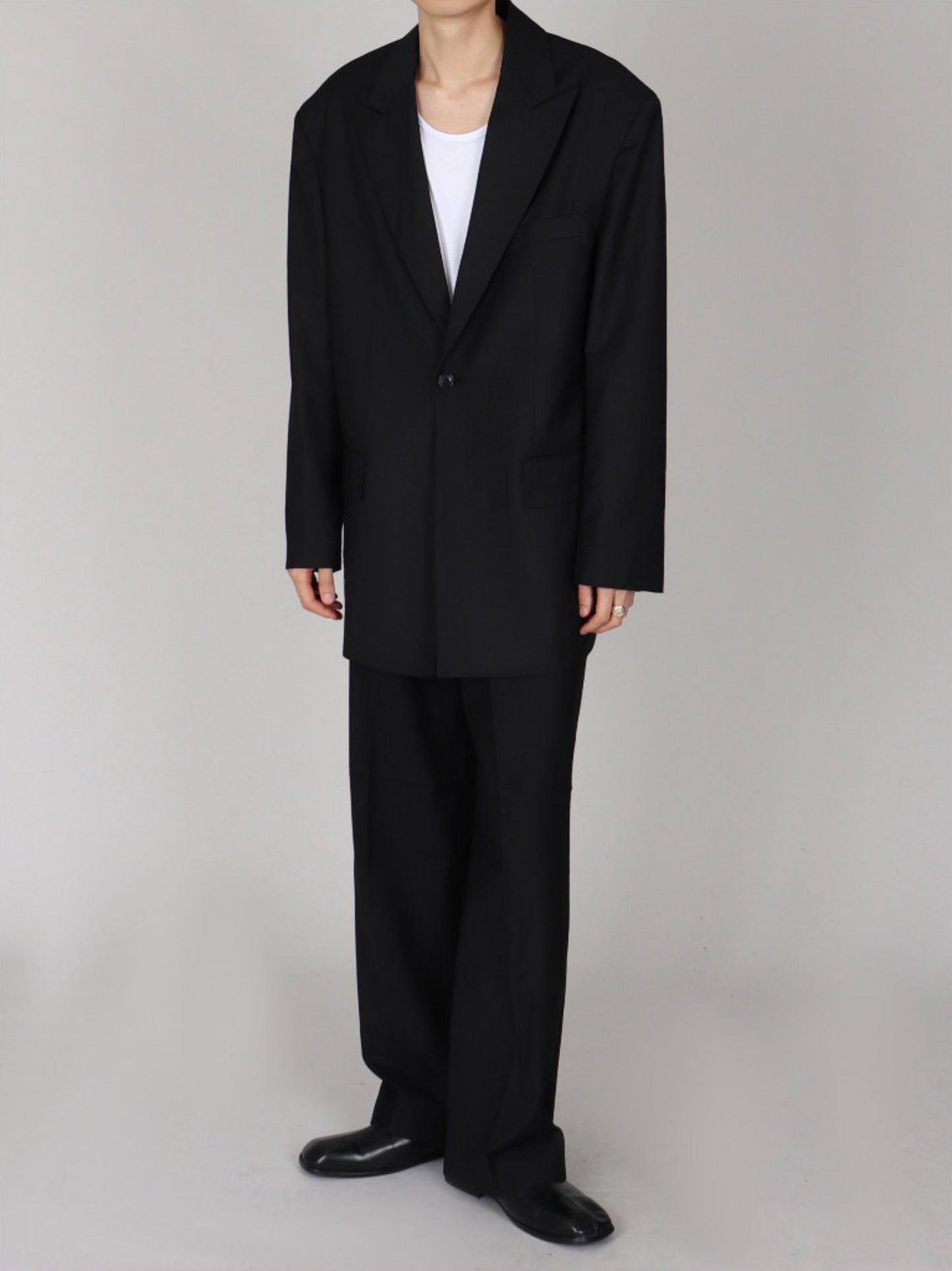 Oversize Tailored Jacket & Trousers Setup WN11778